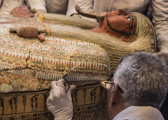 Bikin Merinding, Ditemukan 30 Peti Mati di Kuburan Kuno, Penjelasan Arkeolog Mesir Berusia 3000 Tahun