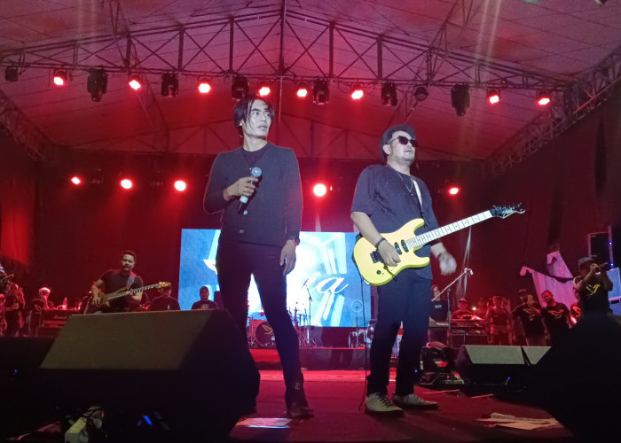 Setia Band Meriahkan Konser Musik HUT Pagar Alam Ke-22 Tahun