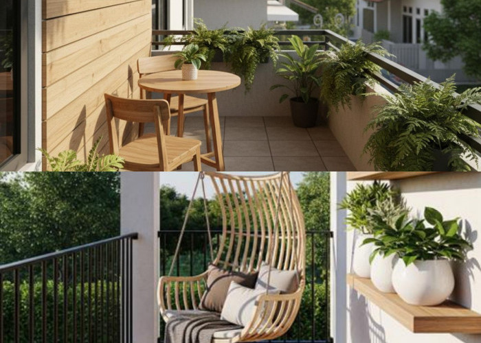 5 Desain Balkon Rumah Belakang Estetik & Fungsional 2026: Ubah Sudut Sepi Jadi Area Chill Maksimal