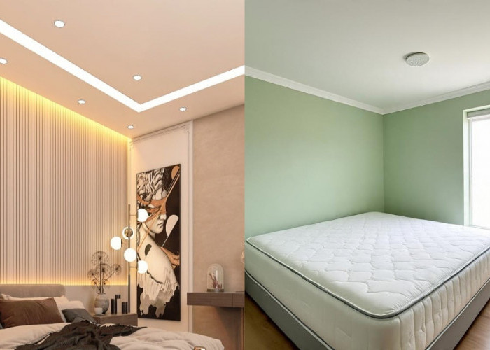 Plafon Kamar Tidur Murah dengan Desain Sederhana dan Elegan!