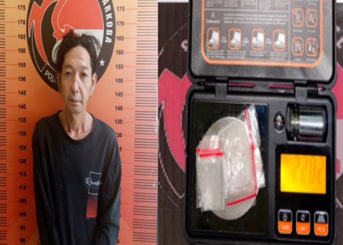 Pengedar Sabu di Pagar Alam Diringkus di Gang Astra, Diamankan 5 Paket Sabu