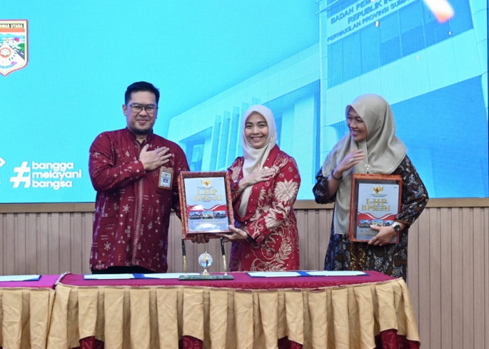 Terima LHP BPK, Plt WalikotaTegaskan Komitmen Transparansi Keuangan Daerah