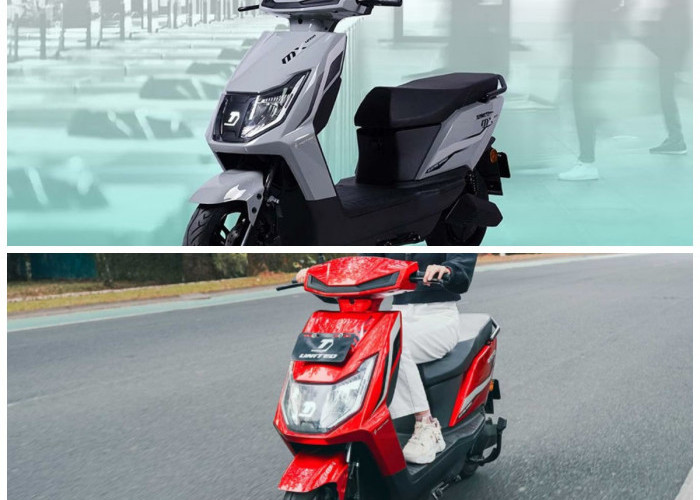 Hemat Energi Maksimal! United MX 1200 Li Mampu Jelajah 180 KM dengan Biaya Super Murah