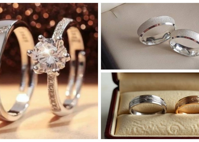 Tak Kalah dari Emas, Ini 7 Model Cincin Perak Elegan untuk Momen Tunangan dan Pernikahan 2026!