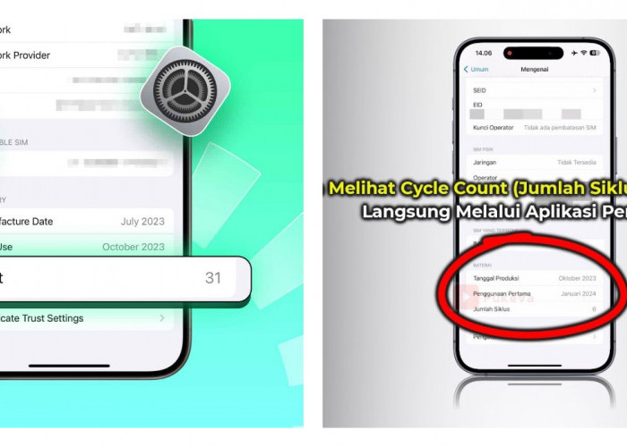 Cycle Count iPhone, Begini Cara Tahu Seberapa Sering Bateraimu Diisi Daya