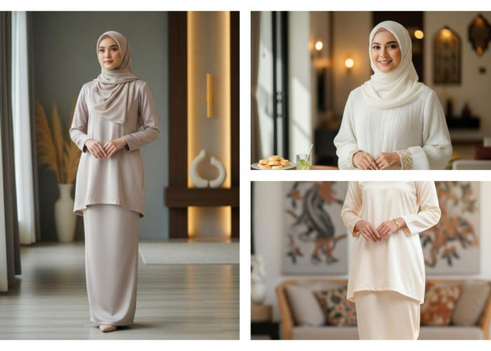 9 Inspirasi Baju Kurung Warna Ivory untuk Lebaran 2026: Anggun, Modern, dan Elegan Sepanjang Hari Raya!