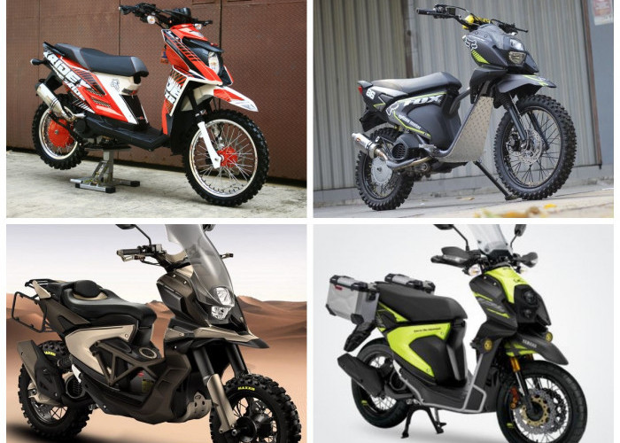 Modifikasi Yamaha X-Ride 125 yang Lagi Ngetren, Bikin Makin Sangar!