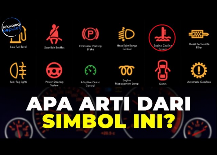 Sudah Tahu Arti 5 Lampu Indikator Mobil Ini? Wajib Paham untuk Keselamatan!
