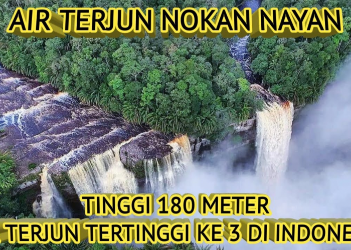 WOW! Inilah 5 Daftar Air Terjun Paling Tinggi di Indonesia, Bahkan Mencapai 250 Meter Loh, Apa Saja ya?