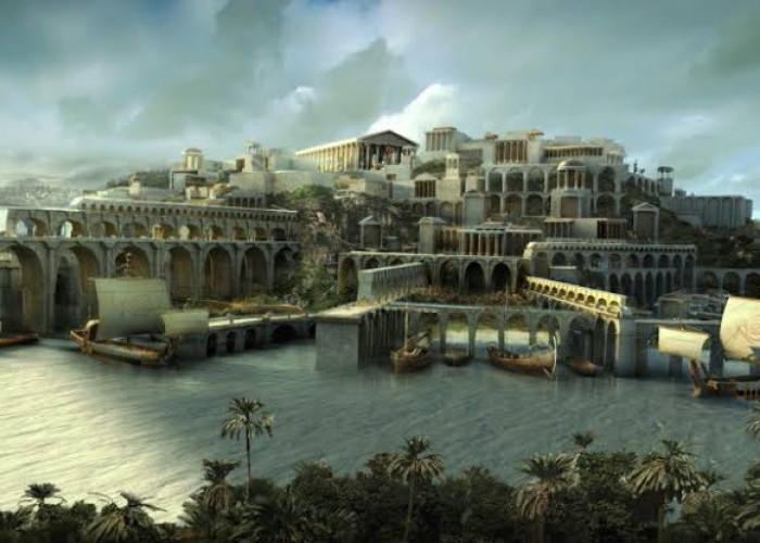 Mengagumkan! Benarkah Benua Atlantis Ada Hubunganya Dengan Gunung Padang?