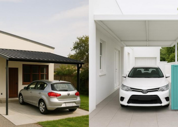 Garasi Mobil Tersembunyi di Belakang Rumah, Lebih Aman dan Privat!