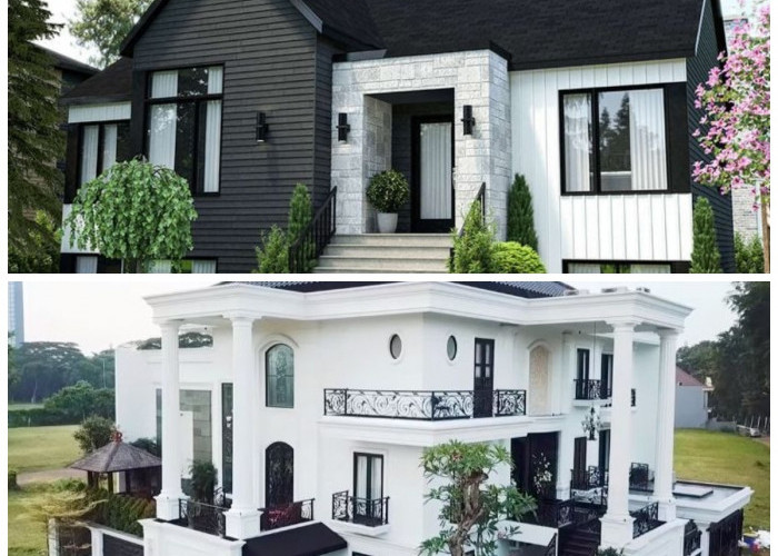 Inspirasi Rumah Monokrom Hitam Putih, Desain Minimalis Elegan yang Kian Digemari