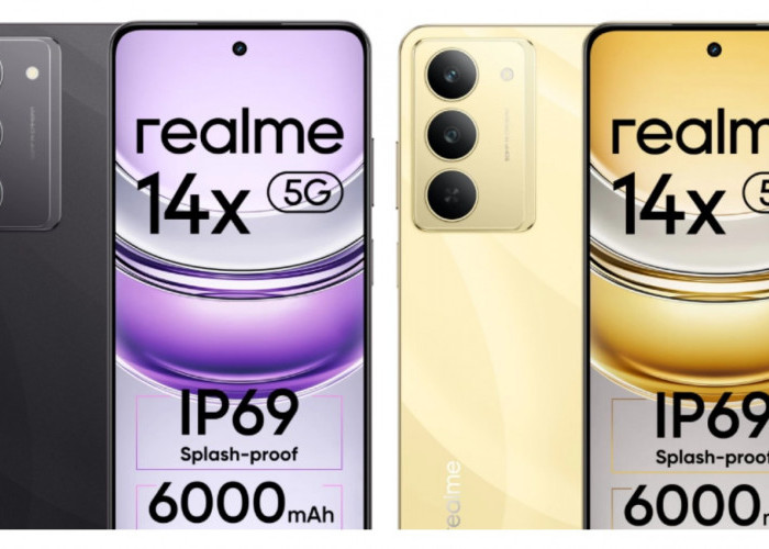 Realme 14x Tampil Menawan, Usung Desain Kekinian dan Baterai Tahan Lama