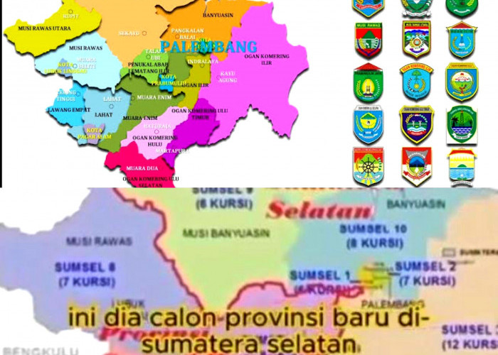 2 Provinsi Baru Sumatera Selatan. Sekedar Wacana Atau Akan Terealisasi? Ini Ulasannya
