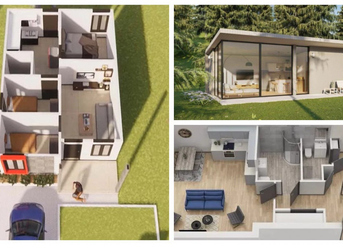 Kecil Tapi Ideal: Denah Rumah Minimalis 6x9 Terbaru yang Fungsional dan Estetik