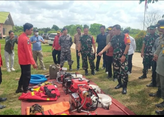 Danrem Gapu Tinjau Daerah Rawan Karhutla di Jambi