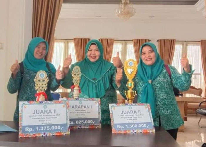 TP PPK Atung Bungsu Sabet 3 Piala Penghargaan Sekaligus