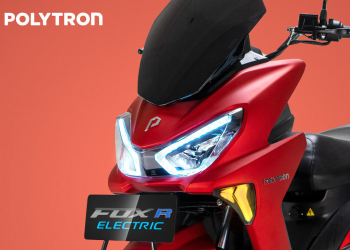 Motor Listrik Sporty Terbaru, Inilah Penampakan Dan Spesifikasi Polytron Fox R!