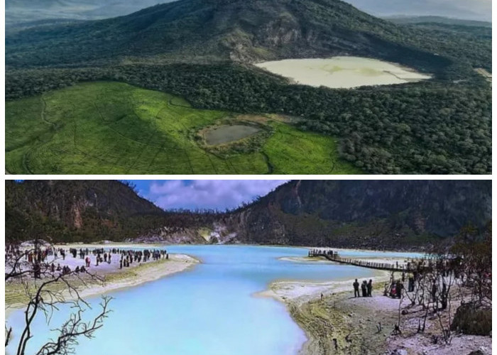 Jejak Letusan Gunung Patuha dan Keajaiban Alam Kawah Putih