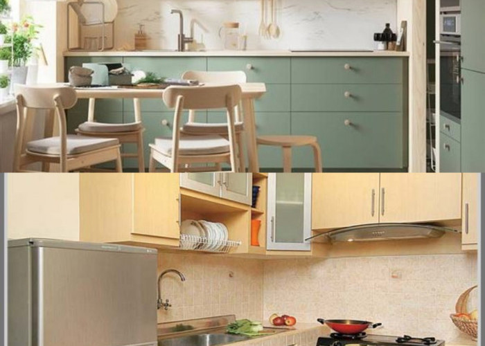 Dapur Warna Pastel Kembali Tren, Suasana Memasak Terasa Lebih Ceria dan Nyaman