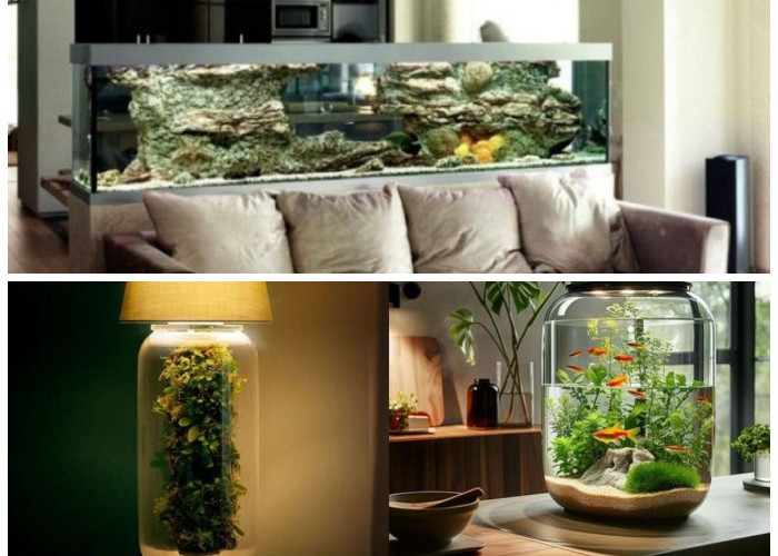 Akuarium Minimalis untuk Kamar Tidur: Sentuhan Estetik yang Bikin Ruangan Lebih Hidup