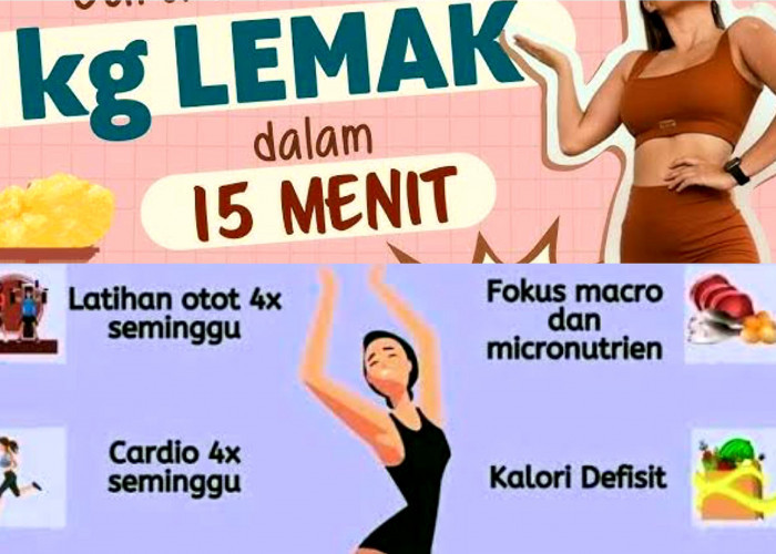 Konsisten Adalah Kunci! Terapkan Langkah Ini Badan Turun Dalam Seminggu