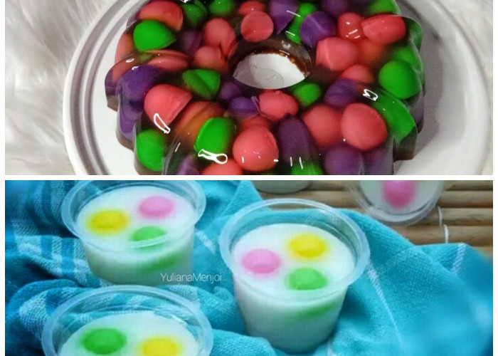 Kreasi Puding Bola 3 Rasa, Dessert Cantik untuk Momen Spesial