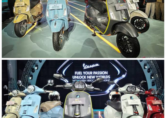 Vespa Primavera 180 2026 Resmi Hadir di Indonesia, Harga Mulai Rp55 Juta dengan Mesin Lebih Bertenaga!
