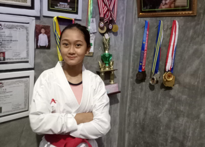 Lyra Dengan Segudang Prestasi Karate