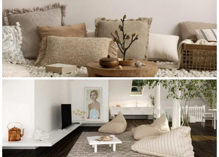 Ruang Tamu Tetap Nyaman Tanpa Sofa: Ide Desain Minimalis yang Stylish dan Fungsional!