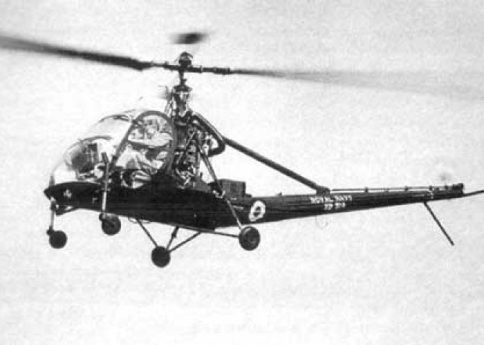 Legenda Hiller 360 , Helikopter Dengan Sejarah Unik, Diterbangkan Pilot Pertama di Indonesia pada 1950