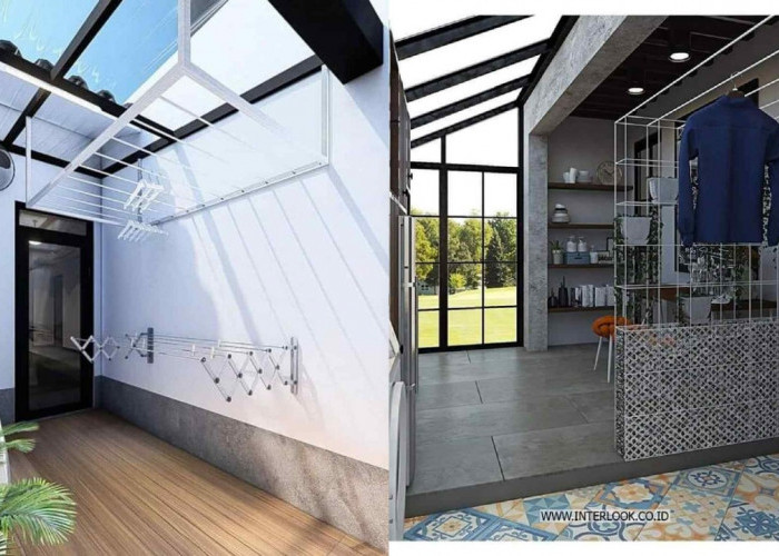 Ide Ruang Cuci Jemur Lantai Dua Modern yang Space-Saving untuk Rumah Minimalis!