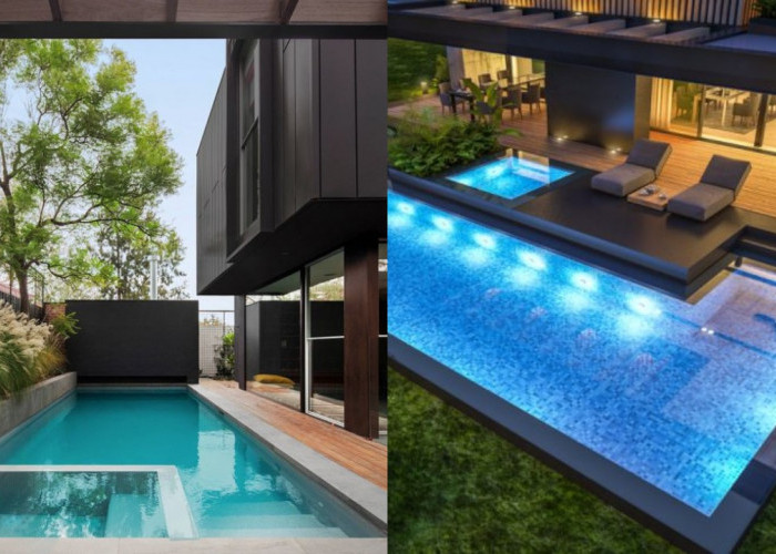 Desain Cerdas Kolam Renang Rumah Minimalis yang Bikin Area Tampak Lapang!