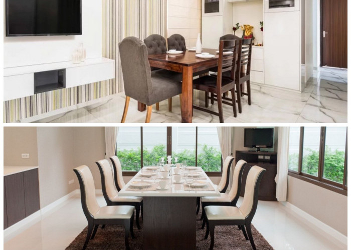 Ruang Makan Minimalis yang Nyaman dan Elegan, Cocok untuk Rumah Modern