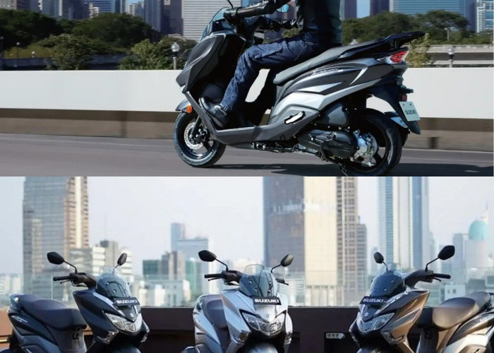 Suzuki Tingkatkan Burgman Street 125EX, Cocok untuk Mobilitas Harian