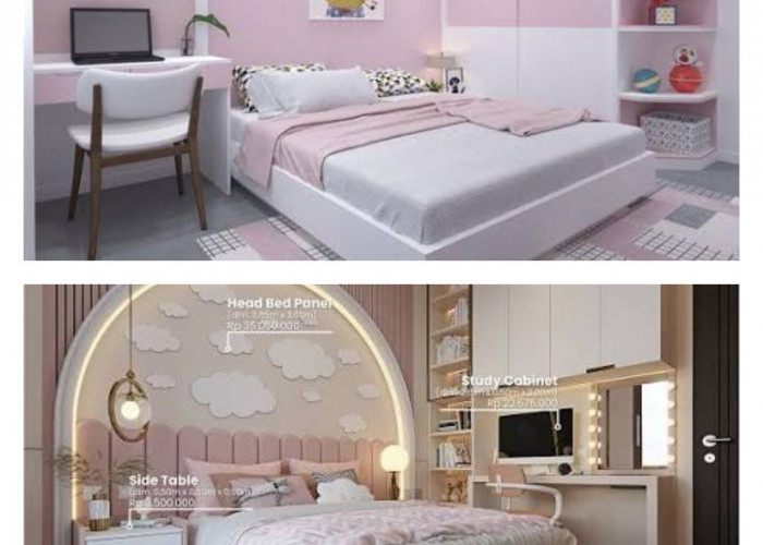 9 Ide Desain Kamar Anak Perempuan yang Cantik, Nyaman, dan Estetik