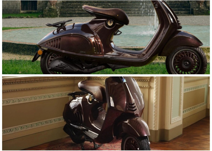Vespa Edisi Khusus Tahun Kuda Resmi Meluncur: Desain Artistik Berbalut Emas