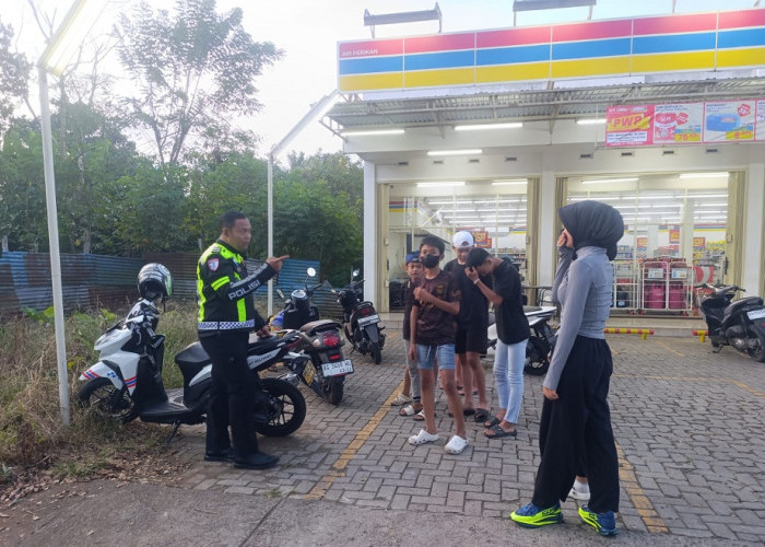 Komunikasi Humanis, Satlantas Polres Pagar Alam Ajak Generasi Muda Jauhi Balapan Liar 