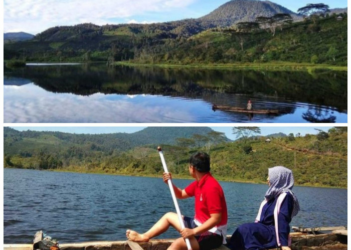 Cuma dengan Rp 5.000 Kamu Sudah Bisa Menikmati Keindahan Danau Deduhuk yang Menenangkan di Muara Enim