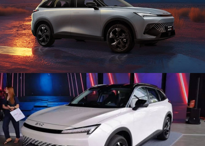 BAIC X55 II Prime Tampil Memukau: Desain Futuristik Tanpa Gril dan Kokpit Driver-Oriented!