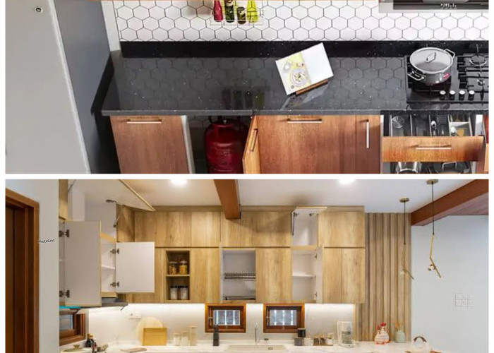Dapur Makin Rapi dan Estetis! Inspirasi Kabinet Minimalis Modern untuk Hunian Masa Kini!
