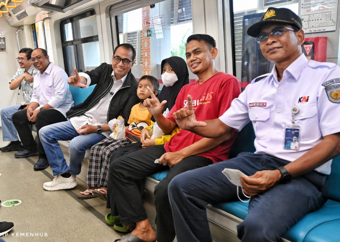 Tingkatkan Jumlah Penumpang LRT Sumsel, Harus Banyak Angkutan Feeder : Ujar Menhub