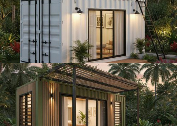 Rumah Kontainer Murah Mulai Dilirik, Hunian Estetik Rp50 Jutaan Jadi Favorit Milenial