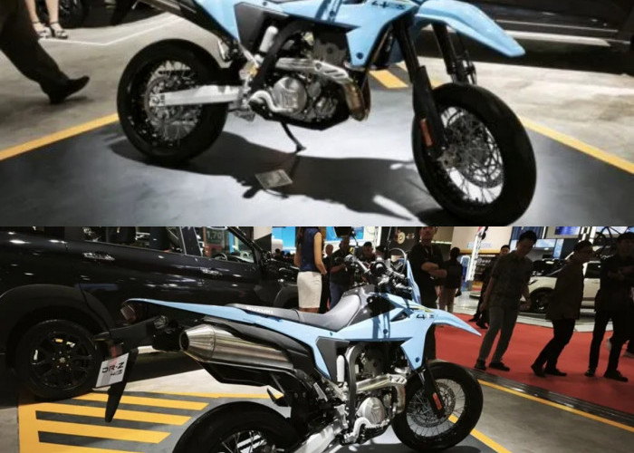 Suzuki Pajang Supermoto DR‑Z4SM di IIMS 2026, Inilah Spesifikasi Lengkapnya!