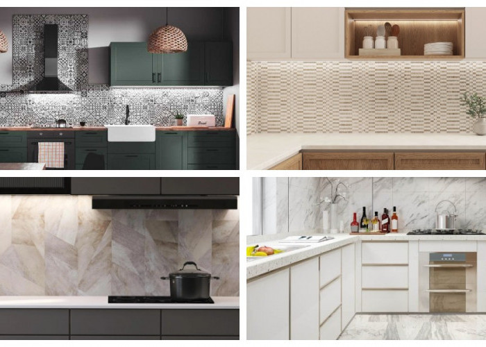 Tampil Modern dan Higienis! 7 Inspirasi Keramik Dapur Wall Panel yang Wajib Dicoba