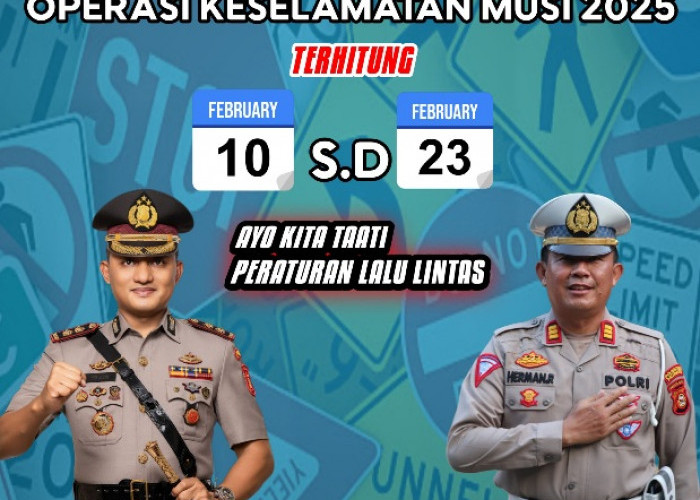 Gelar Operasi Keselamatan Musi, Ingat Jangan Langgar 12 Pelanggaran Ini