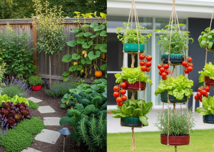 Inspirasi Kebun Sayur dan Buah di Rumah, Tetap Produktif Meski Lahan Sempit!