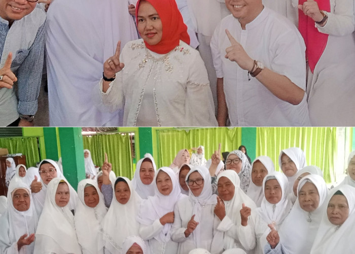 Momen Berkah Maulid Nabi di El-Gontori, Hepy-Efsi Bersama Habib Idrus bin Asegaf