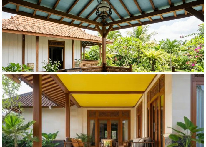 Inspirasi Warna Plafon Teras yang Bantu Menghindari Tawon Secara Alami, Coba 5 Pilihan Ini!