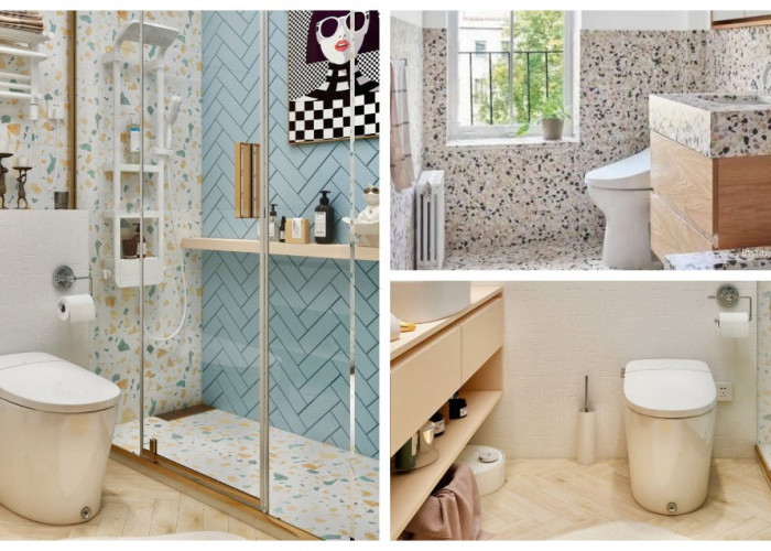 Kamar Mandi Gaya Terrazzo Kembali Jadi Tren 2026: Intip 5 Cara Mengaplikasikannya Agar Terlihat Mewah